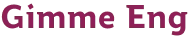 Gimme Eng logo