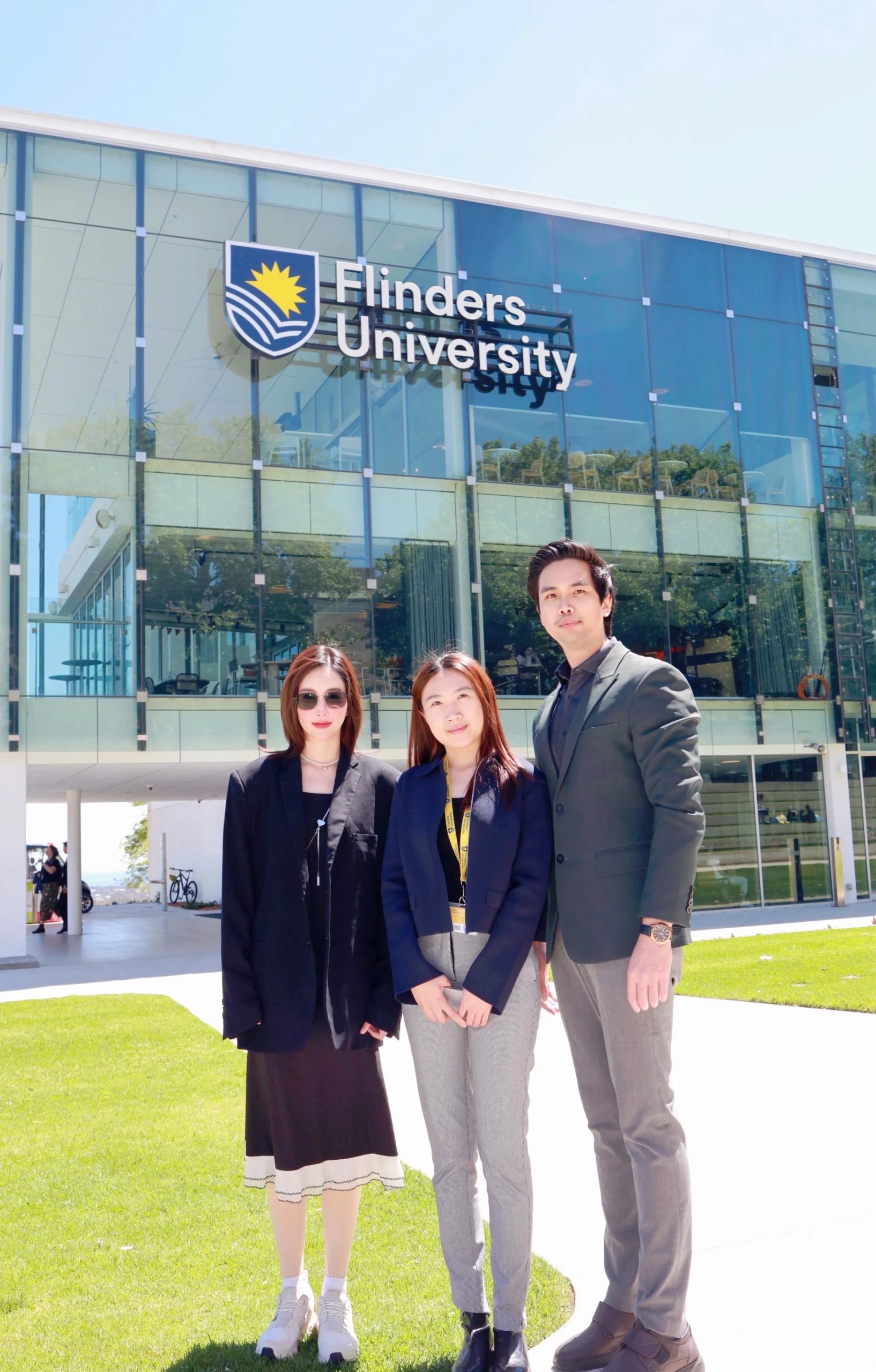 Thank you, Ms. Dora Du, Country Recruitment Coordinator at Flinders International.